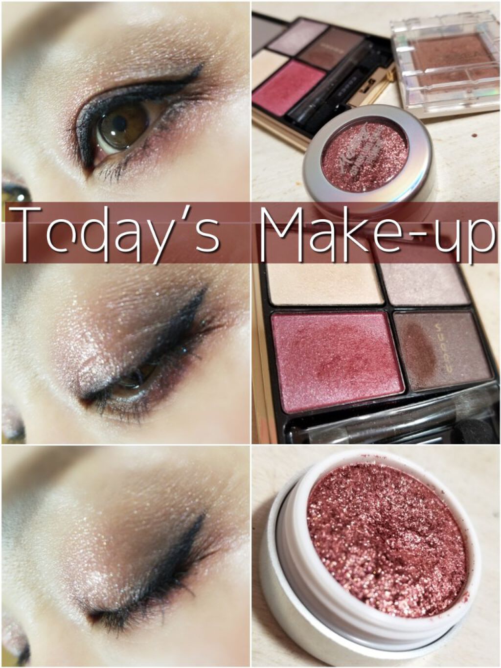 Metallist Sparkling Foiled Pigment 06/touch in SOL /単色アイシャドウを使ったクチコミ（1枚目）