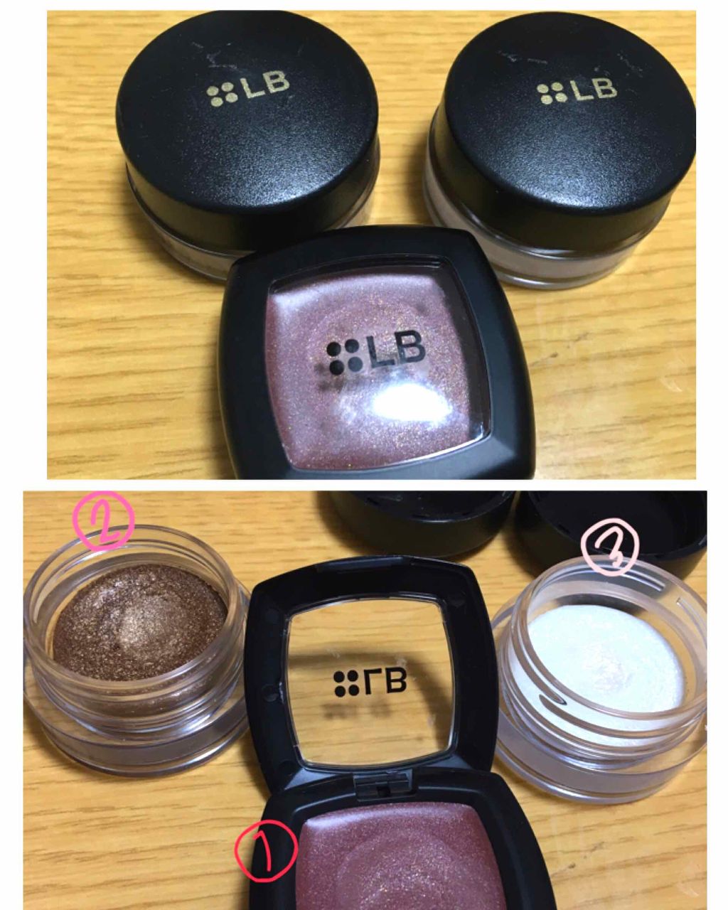 グラムジェリーアイズ/LB/ジェル・クリームアイシャドウを使ったクチコミ（1枚目）