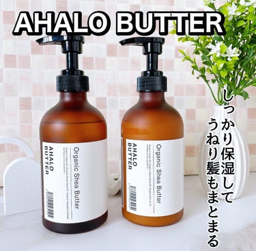 モイスト＆リペア シャンプー／ヘアトリートメント シャンプー本体：450ml/AHALO BUTTER/シャンプー・コンディショナーを使ったクチコミ（1枚目）