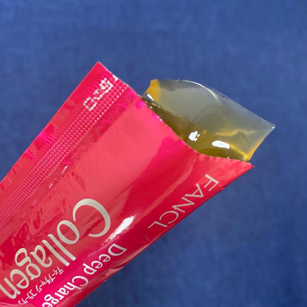 ディープチャージ コラーゲン スティックゼリー/ファンケル/美容サプリメントを使ったクチコミ(3枚目)