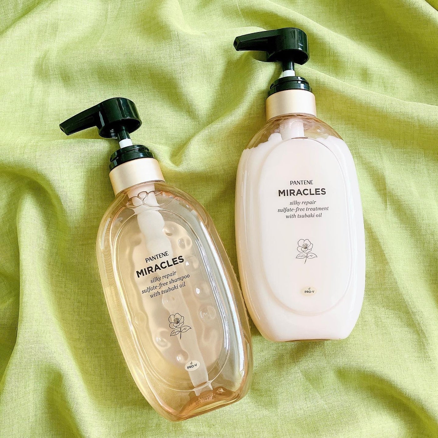 ミラクルズ サルフェート無添加&ジェントルリペア ボンドリペア シャンプー/トリートメント/パンテーン/市販シャンプーを使ったクチコミ(1枚目)