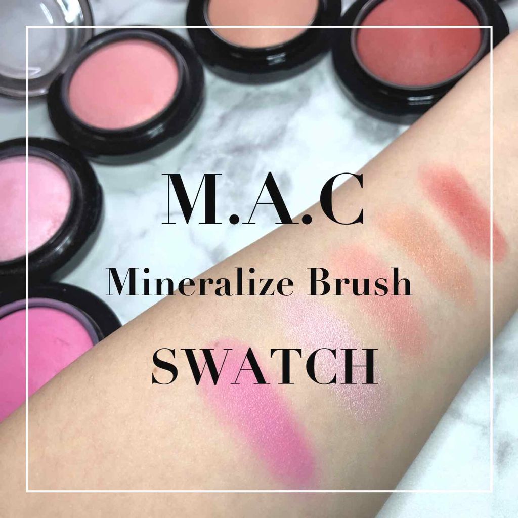 M·A·C ミネラライズ ブラッシュ/M・A・C/パウダーチークを使ったクチコミ(1枚目)