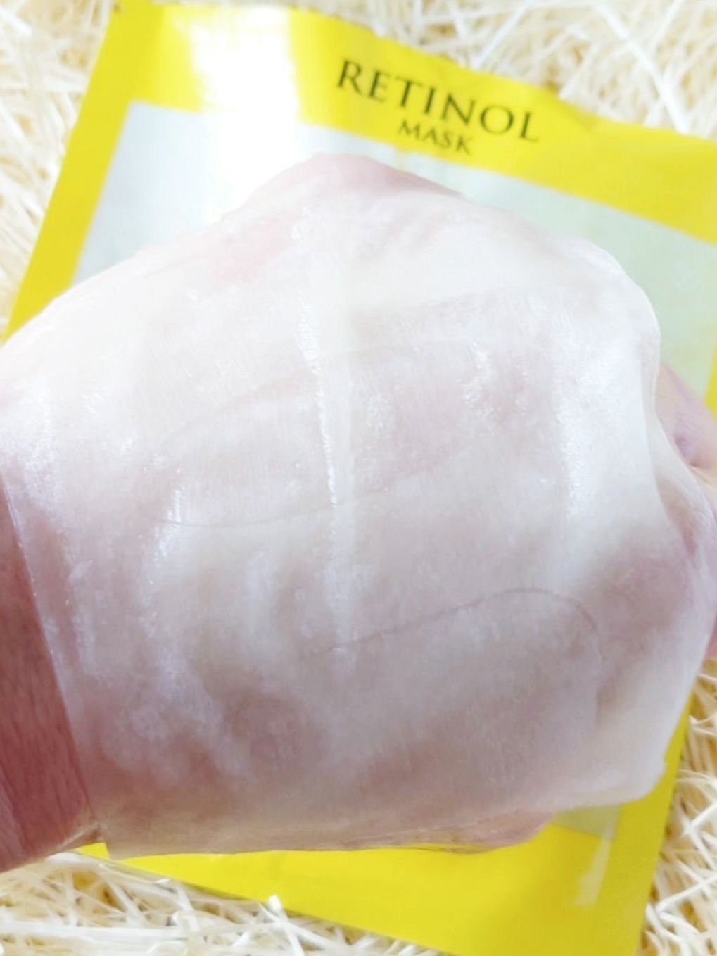 レチノールマスクパック 1枚/APLIN/シートマスク・パックを使ったクチコミ（3枚目）