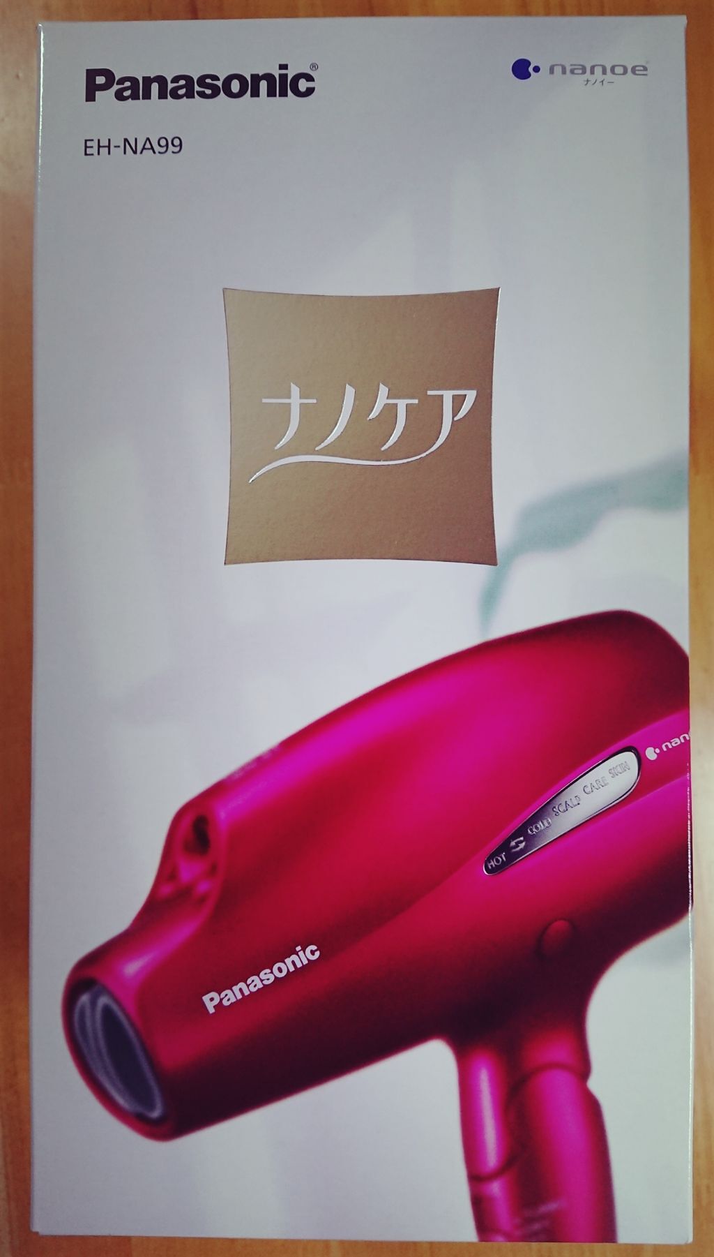 ヘアードライヤー ナノケア/Panasonic/ドライヤーを使ったクチコミ（1枚目）