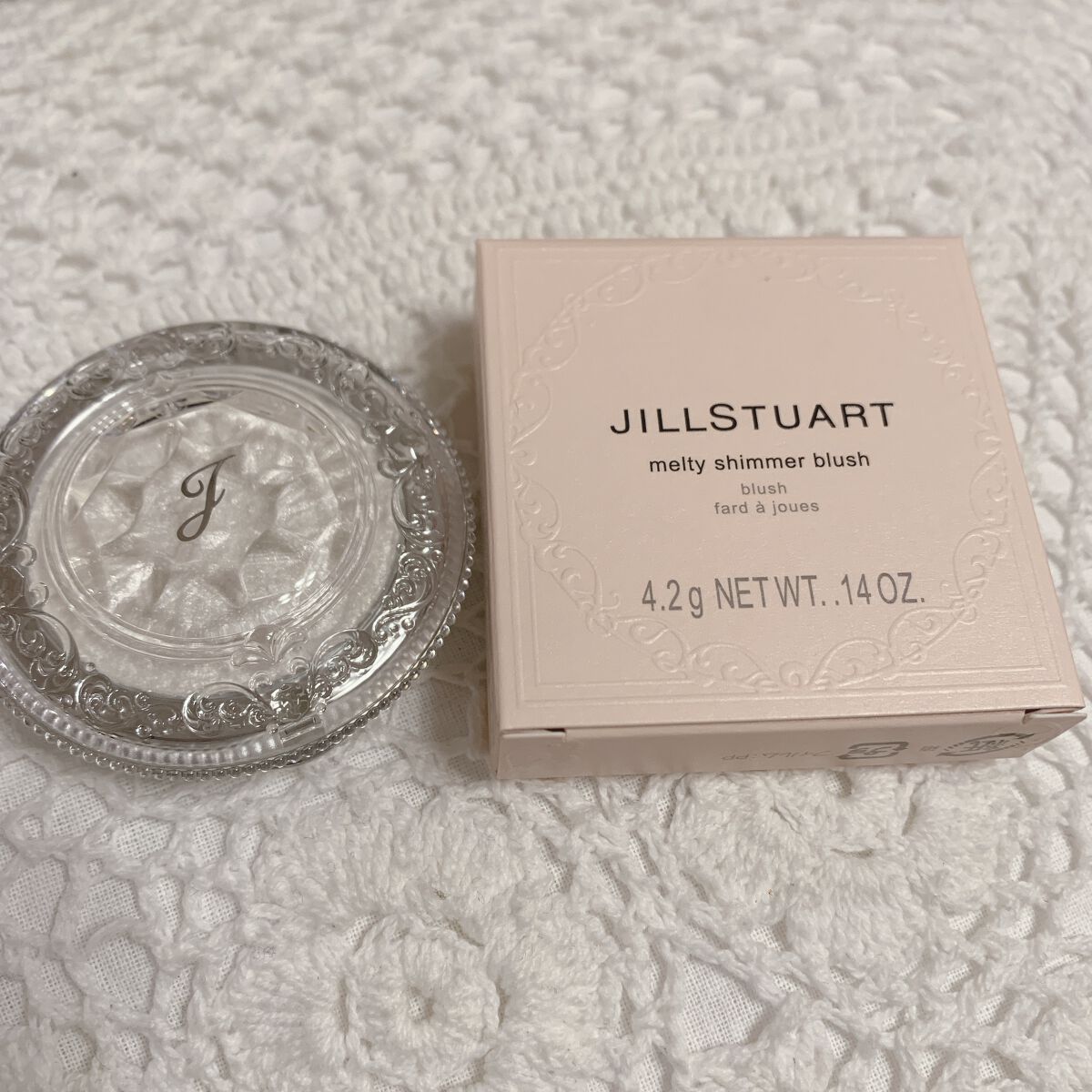 ジルスチュアート メルティシマー ブラッシュ/JILL STUART/パウダーチークを使ったクチコミ(1枚目)