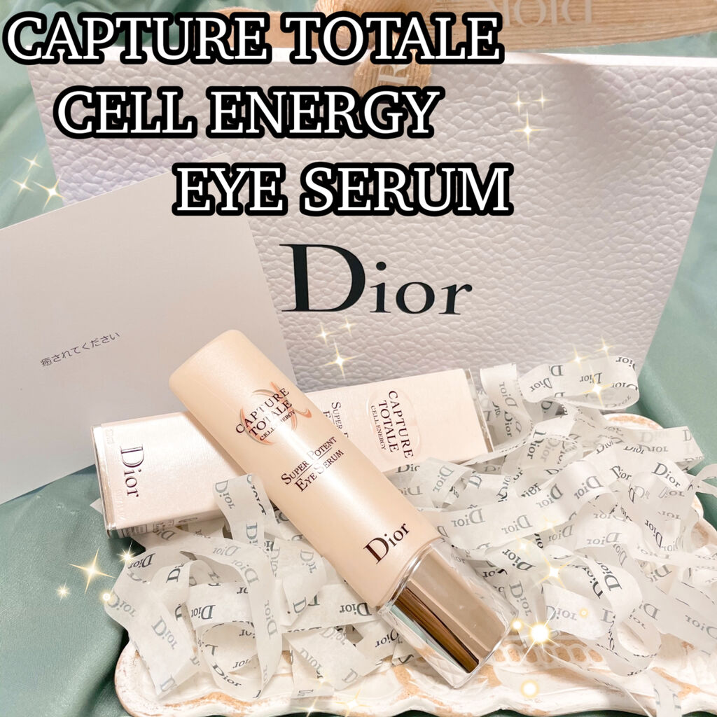 カプチュール トータル セル ENGY アイ セラム/Dior/アイケア・アイクリームを使ったクチコミ（1枚目）