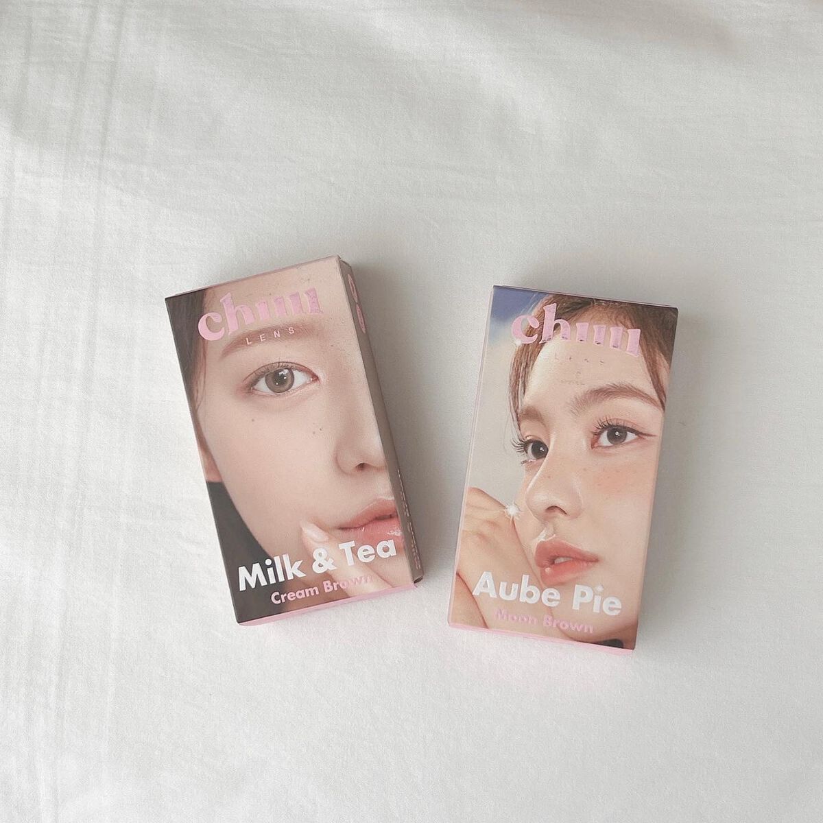 chuuLENS Milk&Tea 1day/chuu LENS/ワンデー（１DAY）カラコンを使ったクチコミ（2枚目）