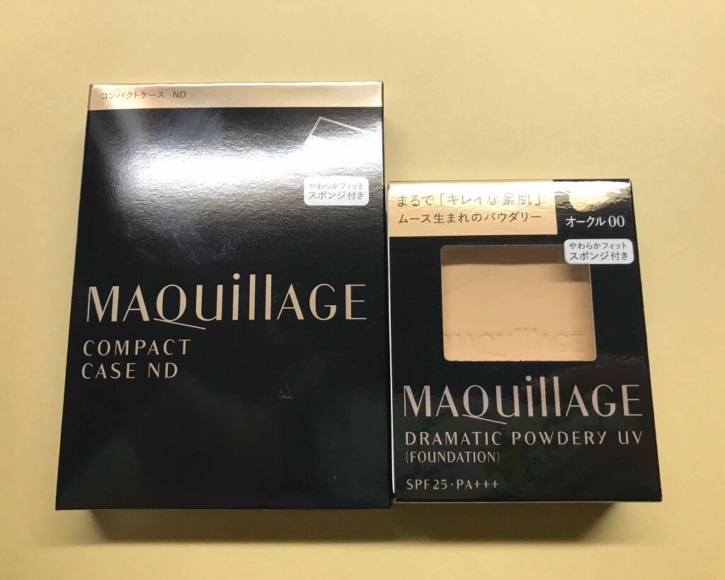 ドラマティックパウダリー UV/マキアージュ/パウダーファンデーションを使ったクチコミ(1枚目)