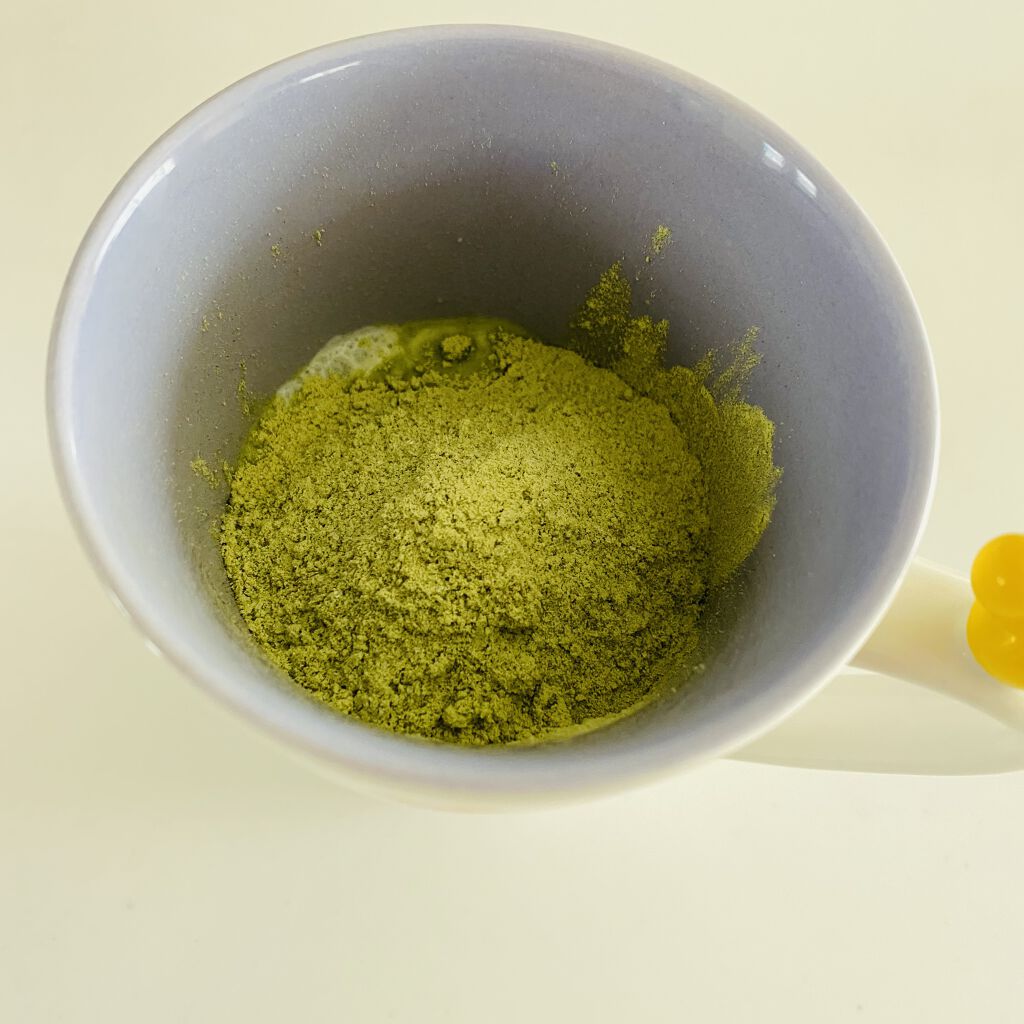 MATCHA PURE（プロテインパウダー）/ピュアパートナー/ソイプロテインを使ったクチコミ（3枚目）