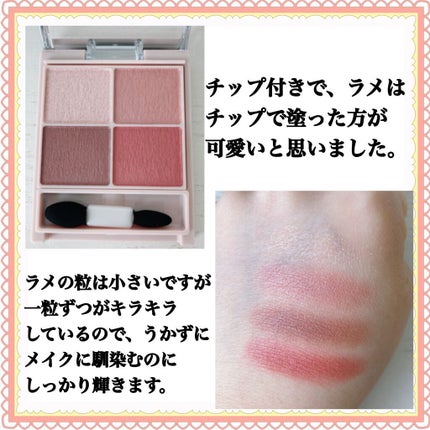 シルキースフレアイズ(マットタイプ)/キャンメイク/アイシャドウパレットを使ったクチコミ(5枚目)