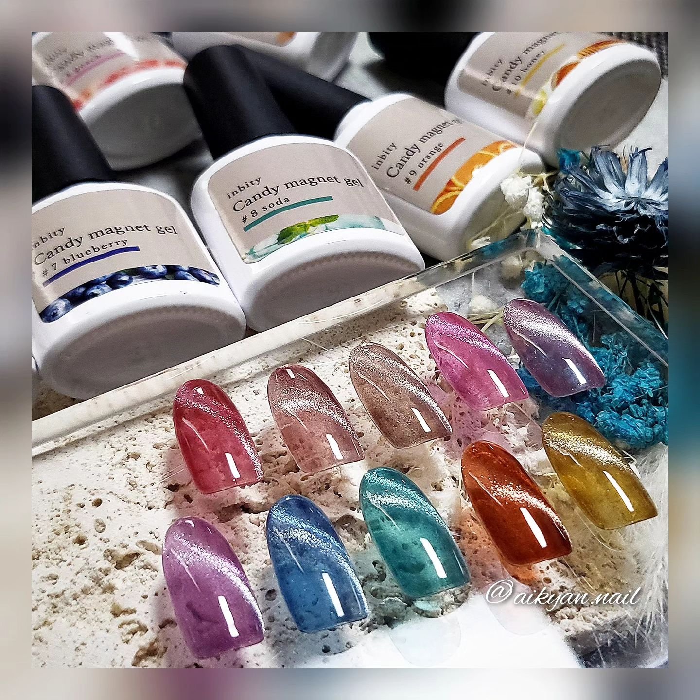 Candy Magnet Gel/Petit Price/ジェルネイルを使ったクチコミ（1枚目）