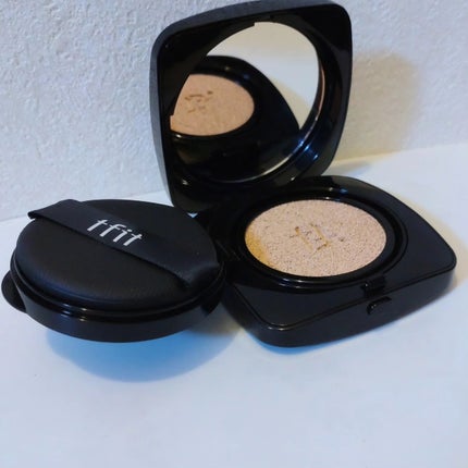 レイヤリングフィット グロークッションEX/TFIT/クッションファンデーションを使ったクチコミ(3枚目)