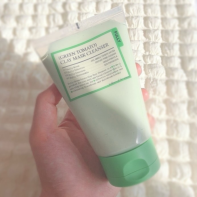 グリーントマトクレイマスククレンザー/FULLY/洗い流すパック・マスクを使ったクチコミ（1枚目）