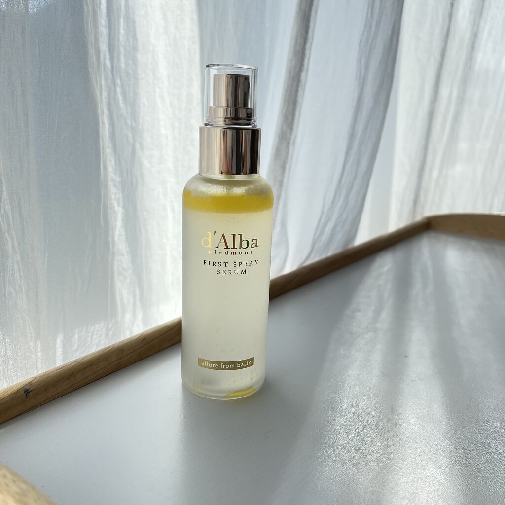 ダルバ ホワイトトリュフファーストスプレーセラム/ダルバ/ミスト状化粧水を使ったクチコミ（1枚目）