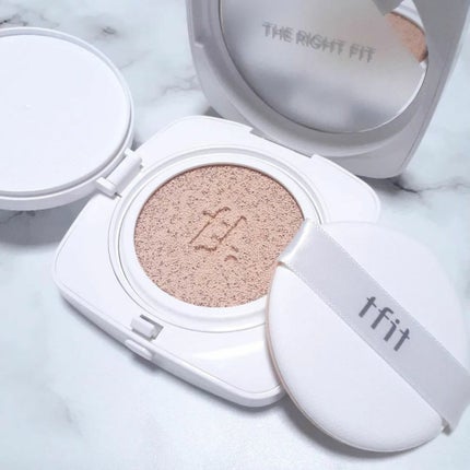 レイヤリングフィットカバークッションEX/TFIT/クッションファンデーションを使ったクチコミ(1枚目)