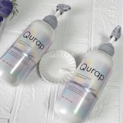 ラッピングモイストシャンプー/トリートメント/Qurap/市販シャンプーを使ったクチコミ(3枚目)