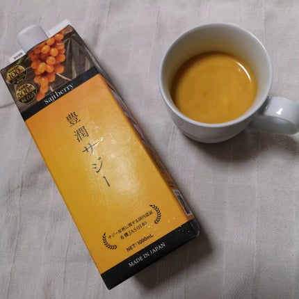 豊潤サジー/フィネス/ドリンクを使ったクチコミ(1枚目)