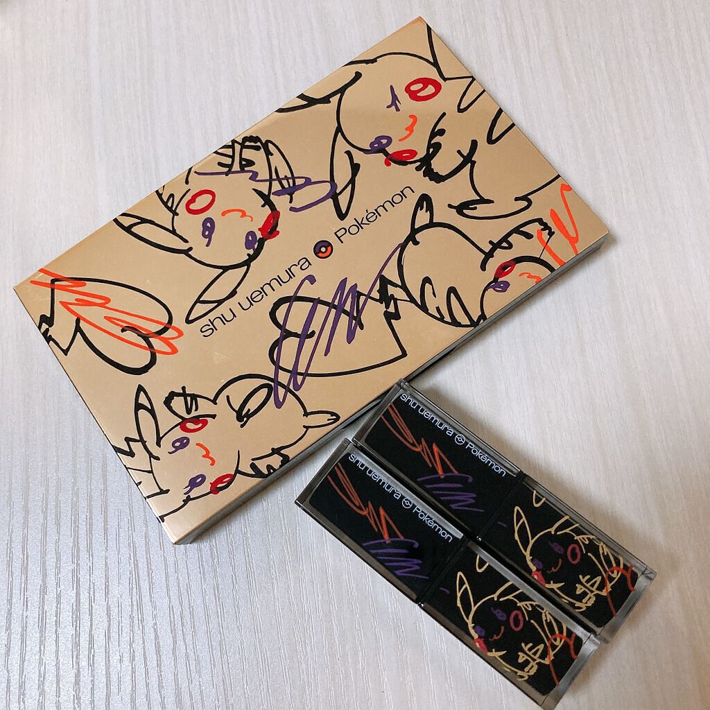 ピカシュウ アイ パレット‐サンダーショック/shu uemura/アイシャドウパレットを使ったクチコミ(1枚目)