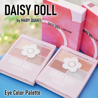 デイジードール アイカラー パレット BR-06 キャラメルナッツ/DAISY DOLL by MARY QUANT/アイシャドウパレットを使ったクチコミ（1枚目）