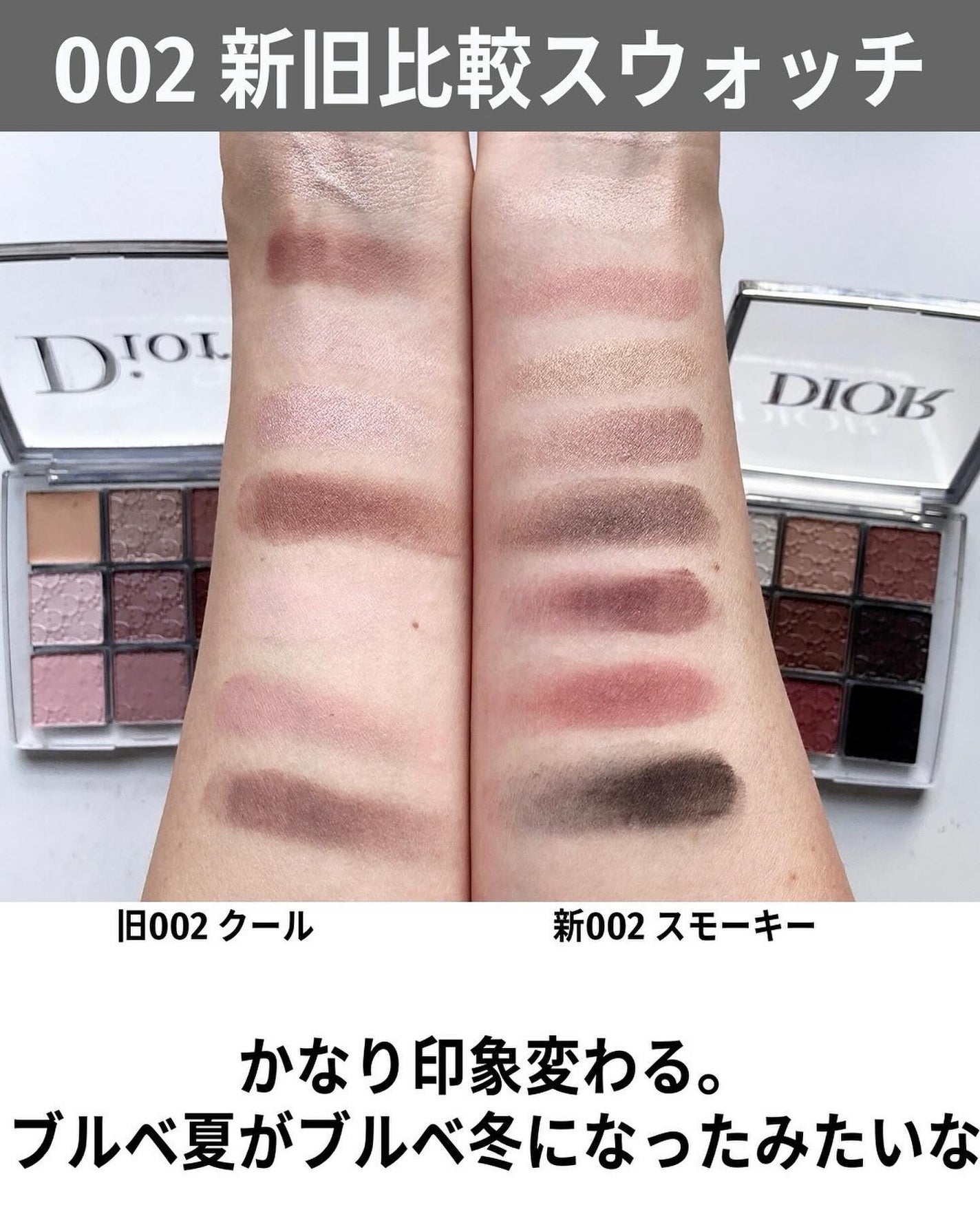 新色レビュー】ディオール バックステージ アイ パレット|Dior 新色レビュー】ディオール バックステージ アイ パレット|Dior