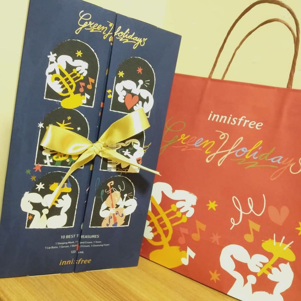 10ベスト トレジャーキット 2019 Holiday Limited Edition/innisfree/スキンケアキットを使ったクチコミ（1枚目）