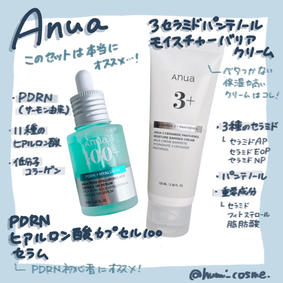 PDRNヒアルロン酸カプセル100セラム/Anua/美容液を使ったクチコミ(1枚目)
