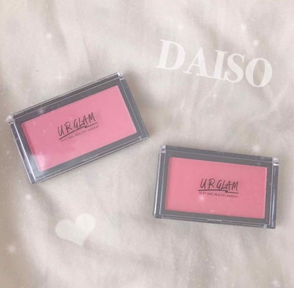 UR GLAM DAILY CHEEK BLUSH/U R GLAM/パウダーチークを使ったクチコミ(1枚目)
