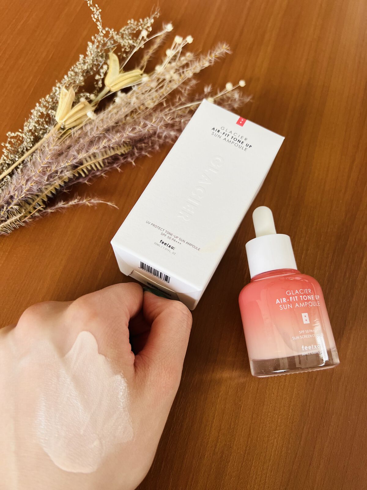 ピルソ グラシアエアフィットトーンアップサンアンプル SPF50 PA+++/feelxo/化粧下地を使ったクチコミ（2枚目）