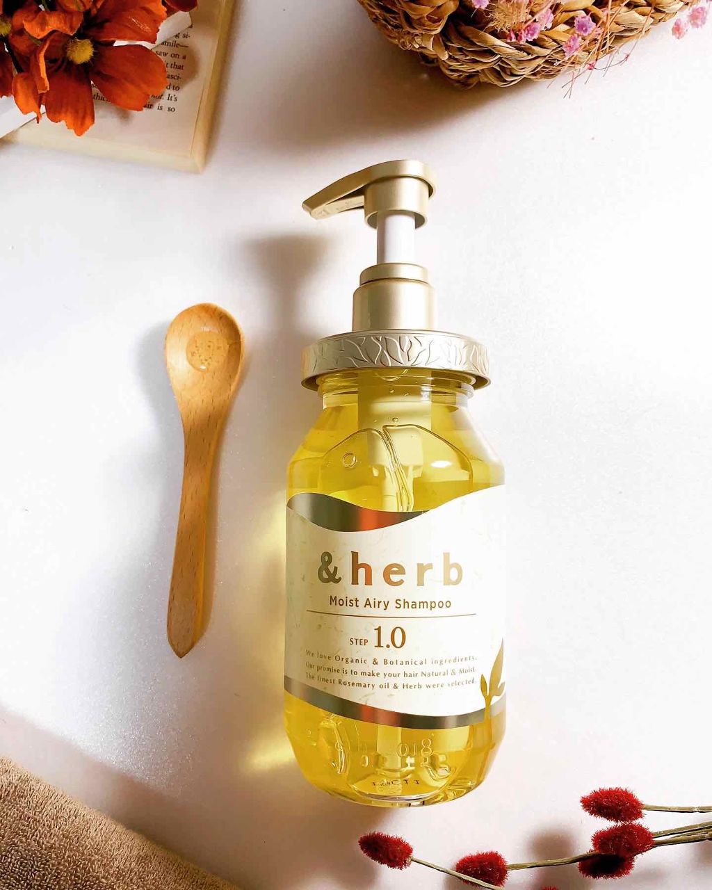 モイストエアリーシャンプー1.0/&herb/市販シャンプーを使ったクチコミ(2枚目)