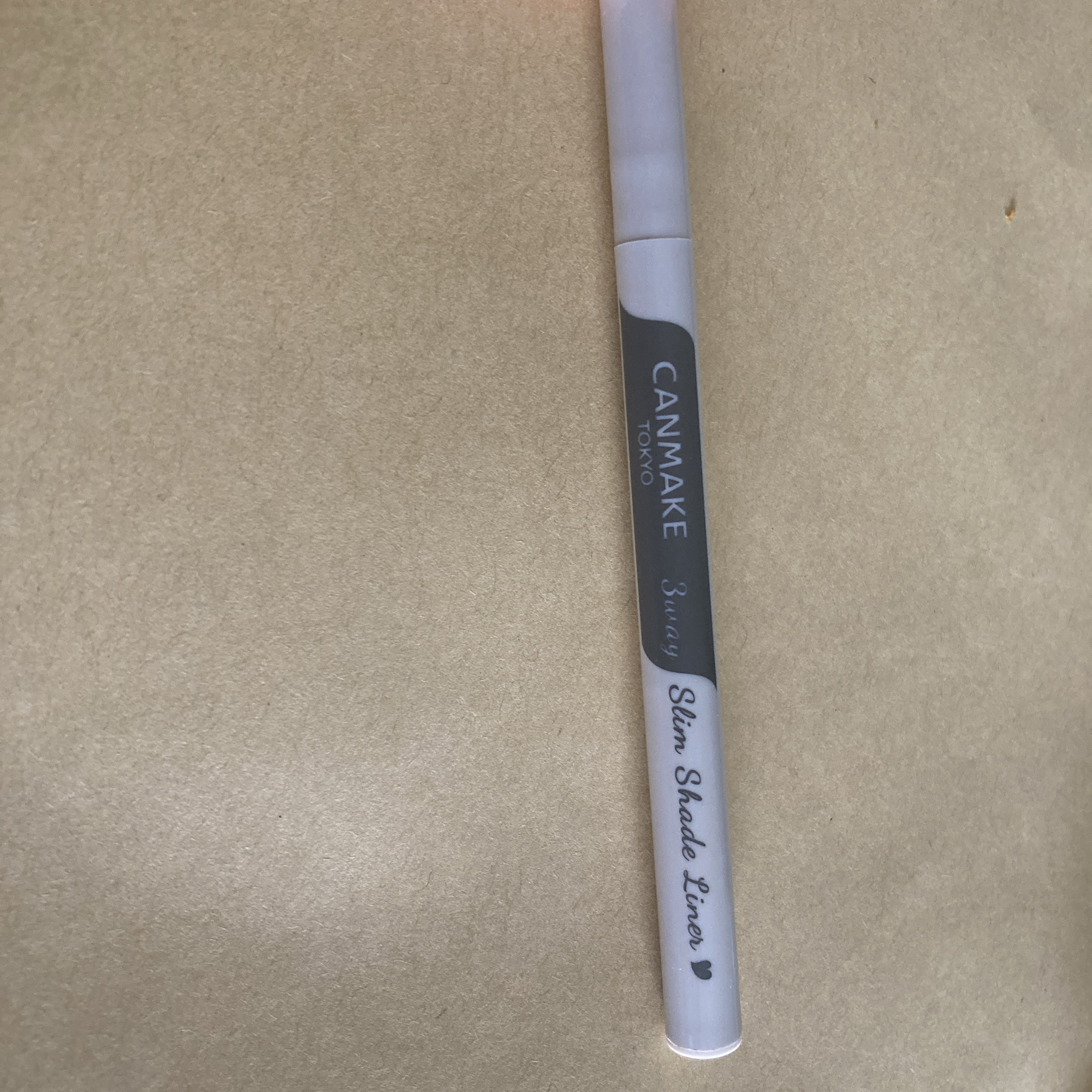 3wayスリムシェードライナー 03 ミストグレージュ/キャンメイク/リキッドアイライナーを使ったクチコミ（2枚目）