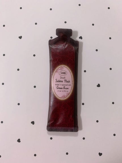 ヘアマスク 3in1/SABON/ヘアマスク・ヘアパックを使ったクチコミ(1枚目)