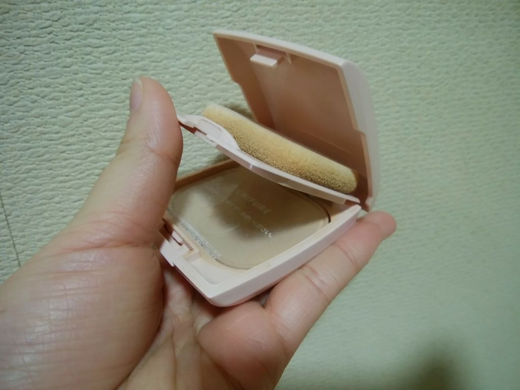 モイスチャー パウダー ファンデーション(スポンジ入り)/ちふれ/パウダーファンデーションを使ったクチコミ(1枚目)