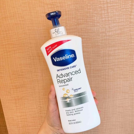 ヴァセリン アドバンスドリペア ボディローション 無香料/ヴァセリン/ボディローションを使ったクチコミ(1枚目)