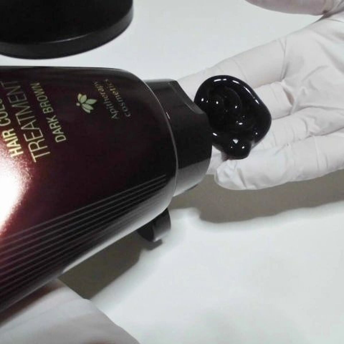 RJヘアカラートリートメント/アピセラピーコスメティクス/洗い流すヘアトリートメントを使ったクチコミ(3枚目)