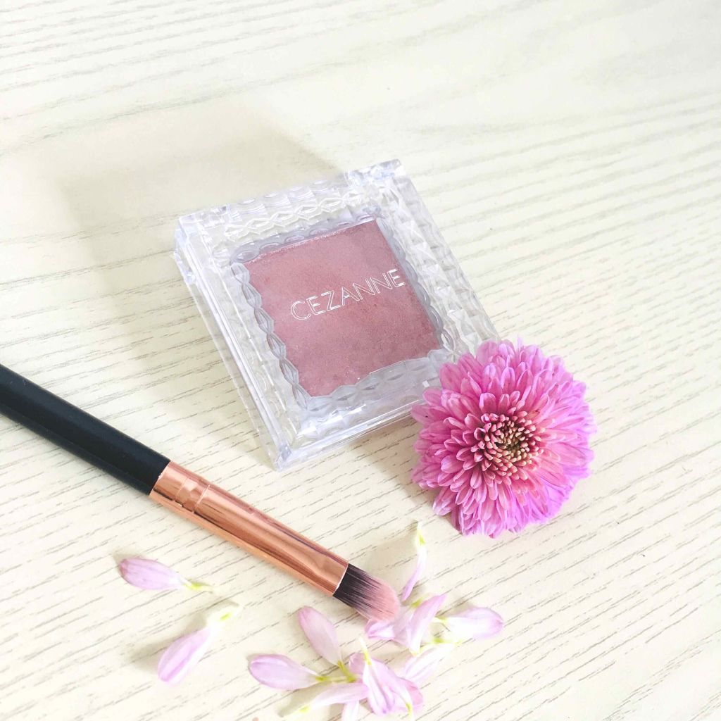 シングルカラーアイシャドウ/CEZANNE/単色アイシャドウを使ったクチコミ（1枚目）