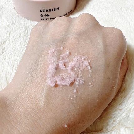 Q+Me スウィート ボム タラソ スクラブ/AGARISM/バスト・ヒップケアを使ったクチコミ(4枚目)