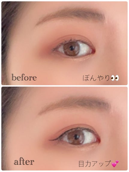 ニブ リクイドアイライナー BK1/ATSUSHI NAKASHIMA Cosme/リキッドアイライナーを使ったクチコミ(4枚目)