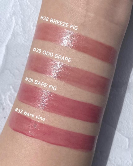 ジューシーラスティングティント/rom&nd/リップティントを使ったクチコミ(5枚目)