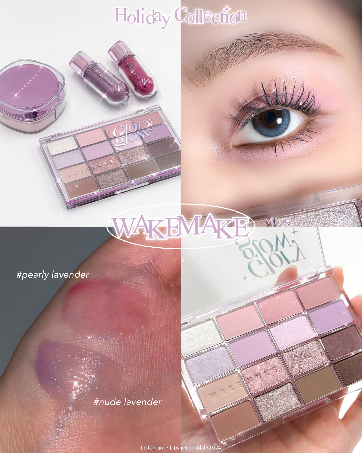 ソフトブラーリングアイパレット/wakemake/アイシャドウパレットを使ったクチコミ(1枚目)