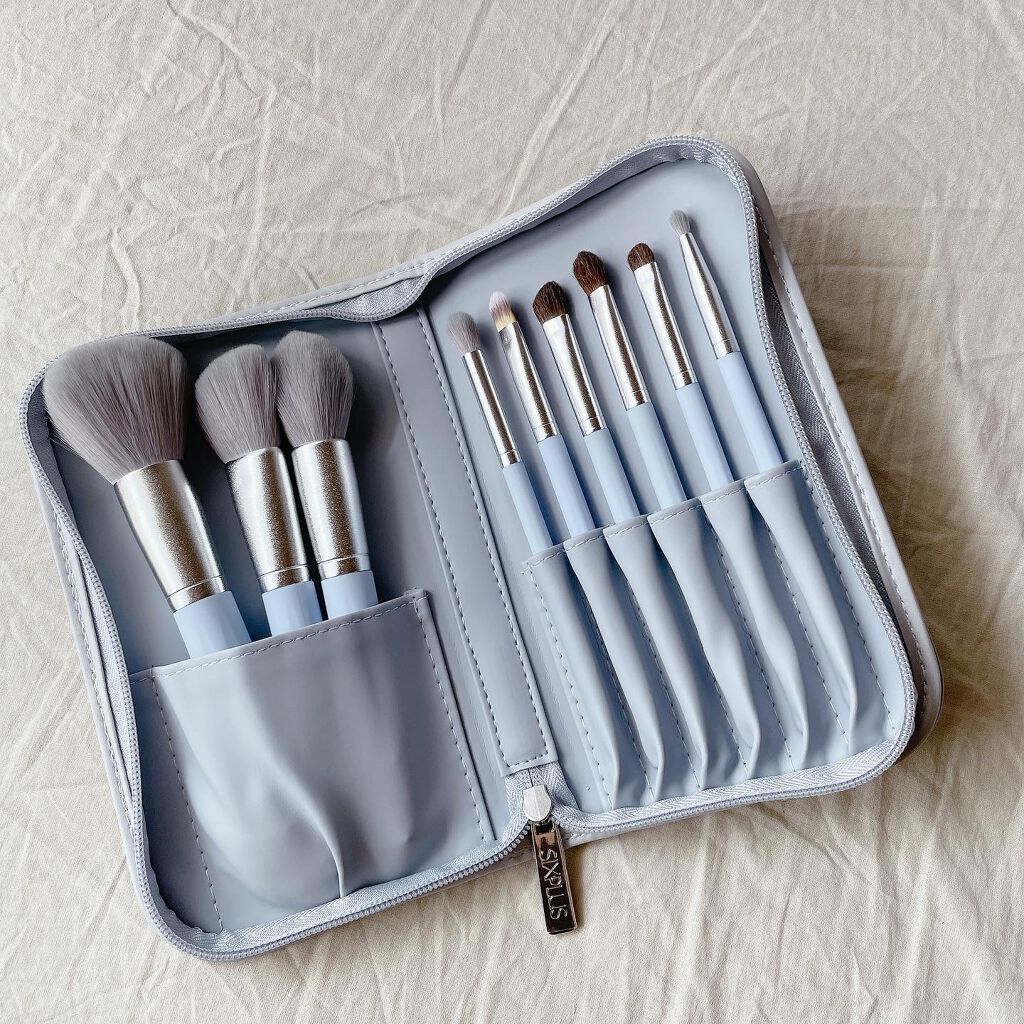 SIXPLUS 八角メイクブラシ9本セット—Inspiration シリーズ/SIXPLUS/メイクブラシを使ったクチコミ（3枚目）