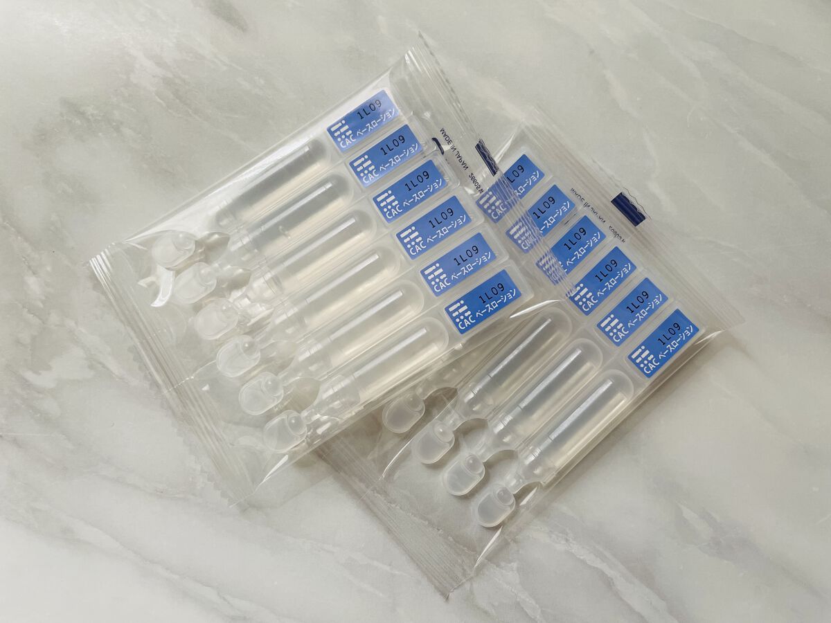 ベーシック ベースローション/CAC/化粧水を使ったクチコミ（2枚目）