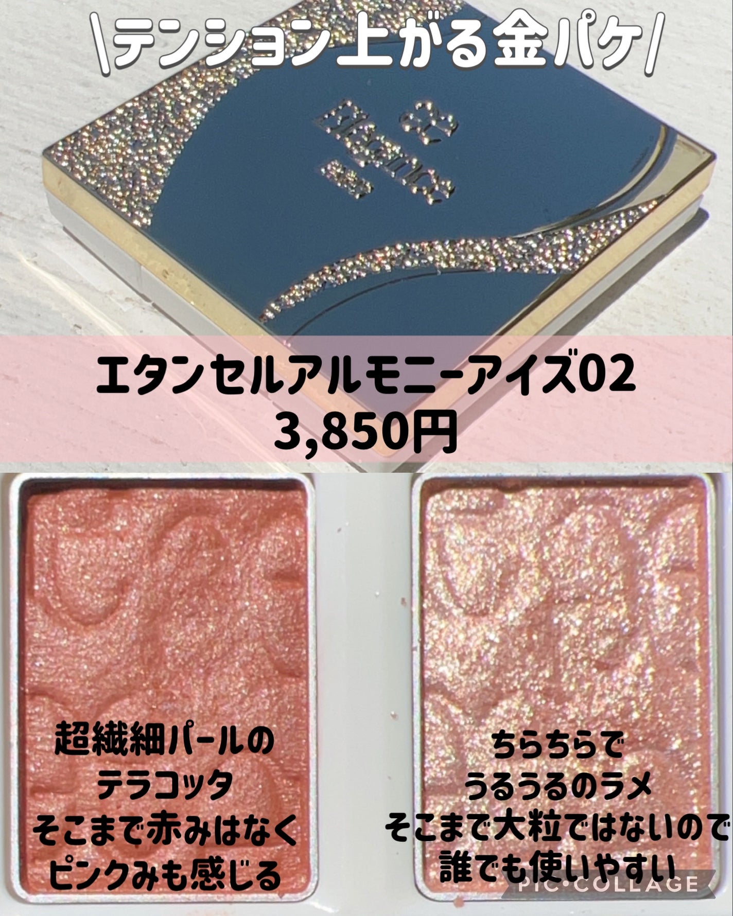 エレガンス エタンセル アルモニーアイズ/Elégance/アイシャドウパレットを使ったクチコミ(2枚目)