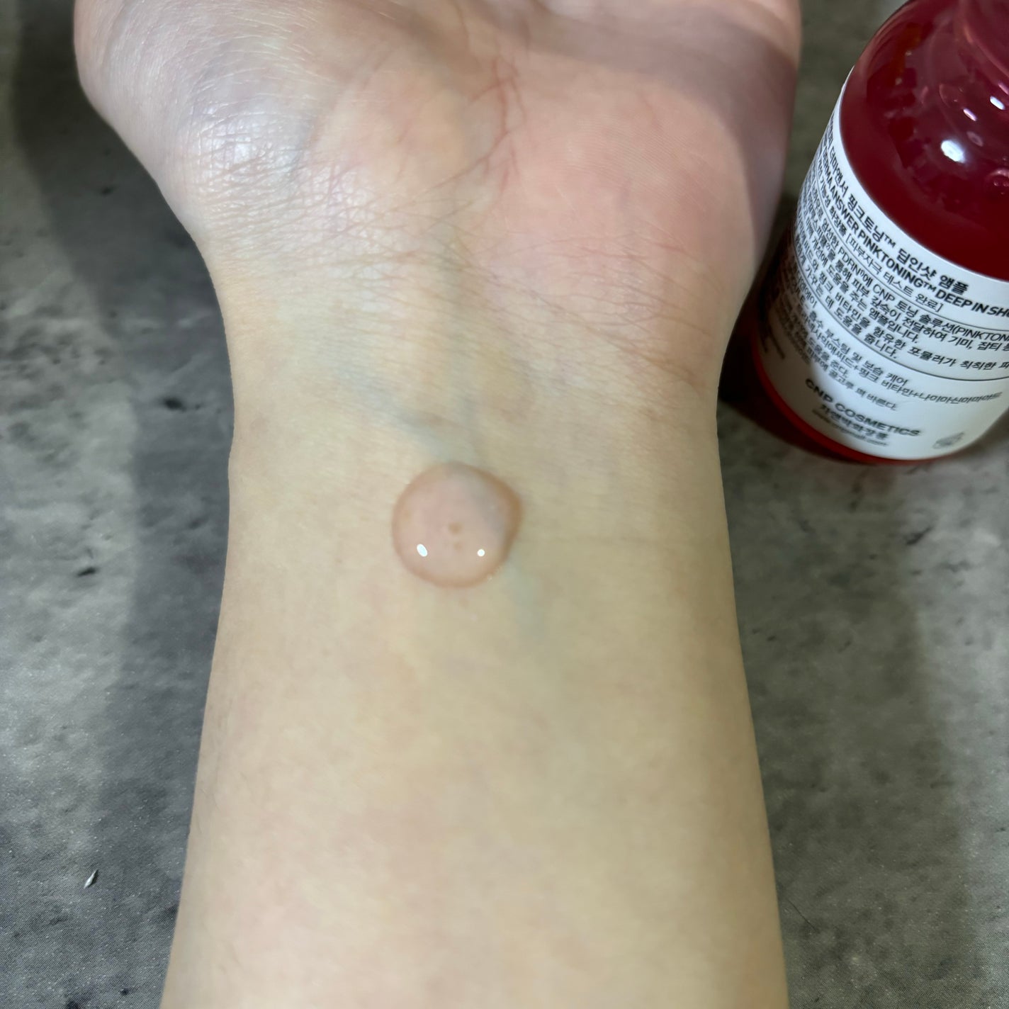 ピンクトーニング™︎ディープインショットアンプル/CNP Laboratory/美容液を使ったクチコミ(3枚目)