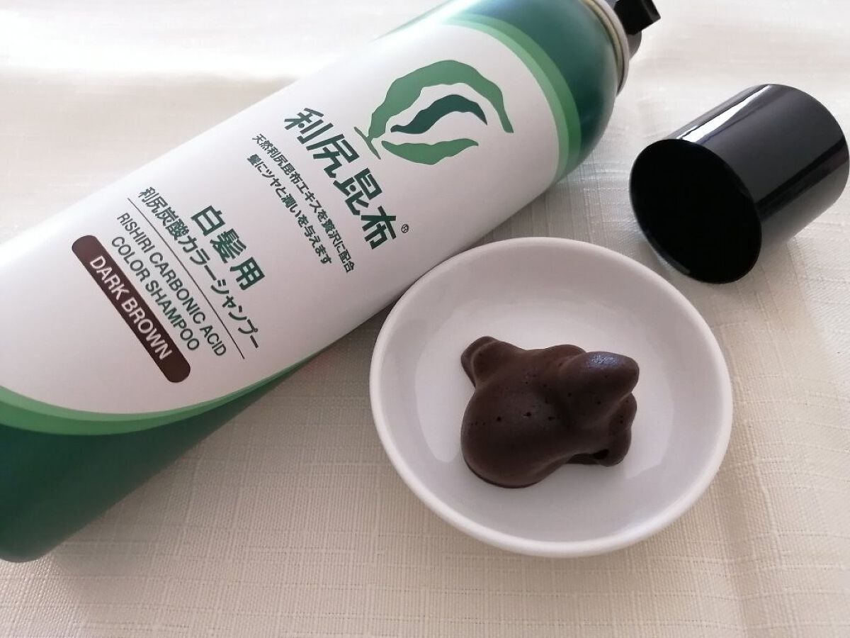 白髪用 利尻炭酸カラーシャンプー /自然派clubサスティ/市販シャンプーを使ったクチコミ(2枚目)