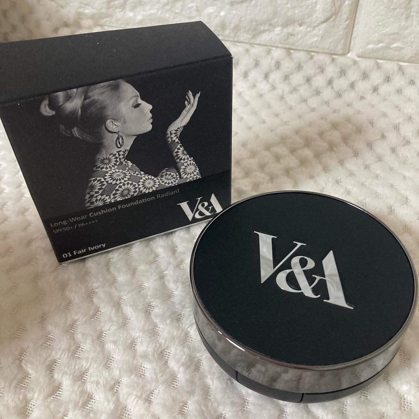 ロングウェアクッションファンデーション/V&Aビューティー/クッションファンデーションを使ったクチコミ(4枚目)