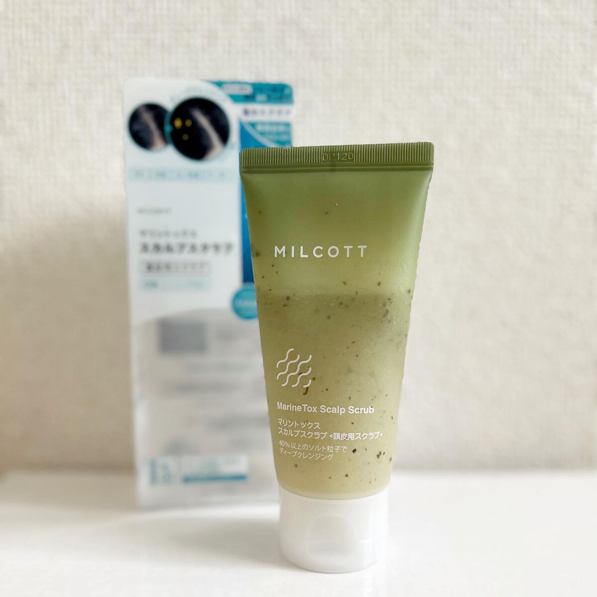 マリントックススカルプスクラブ/MILCOTT/ヘッドスクラブを使ったクチコミ（1枚目）