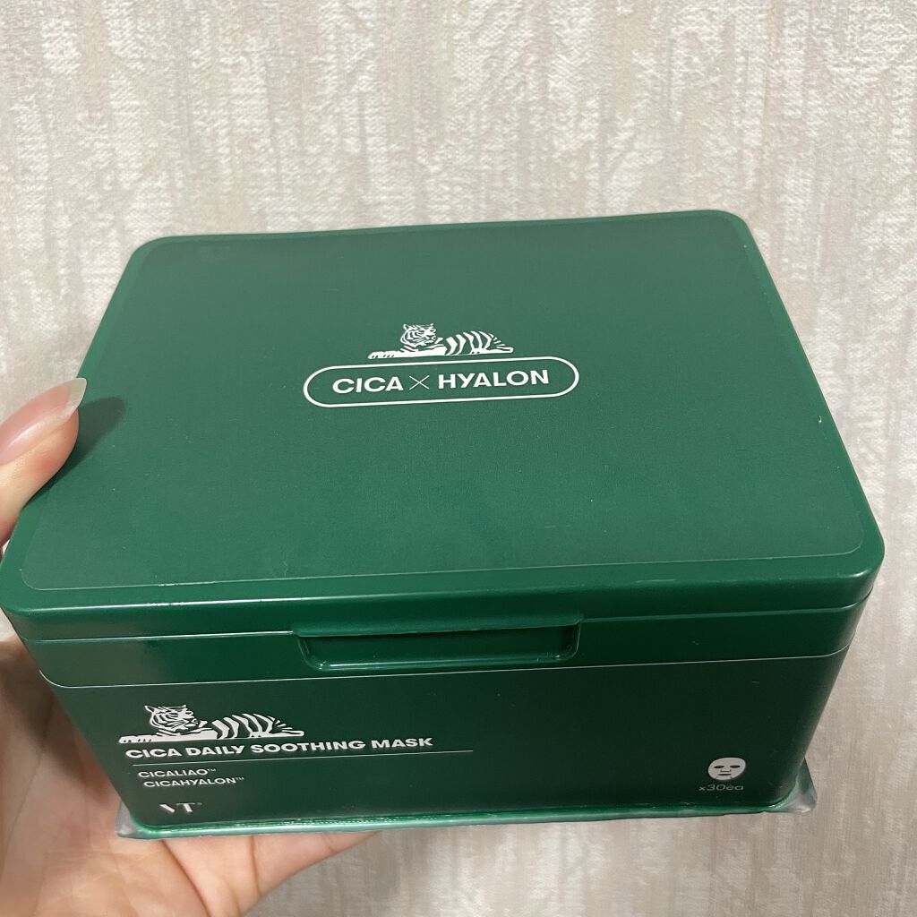 CICA デイリースージングマスク/VT/シートマスク・パックを使ったクチコミ（1枚目）