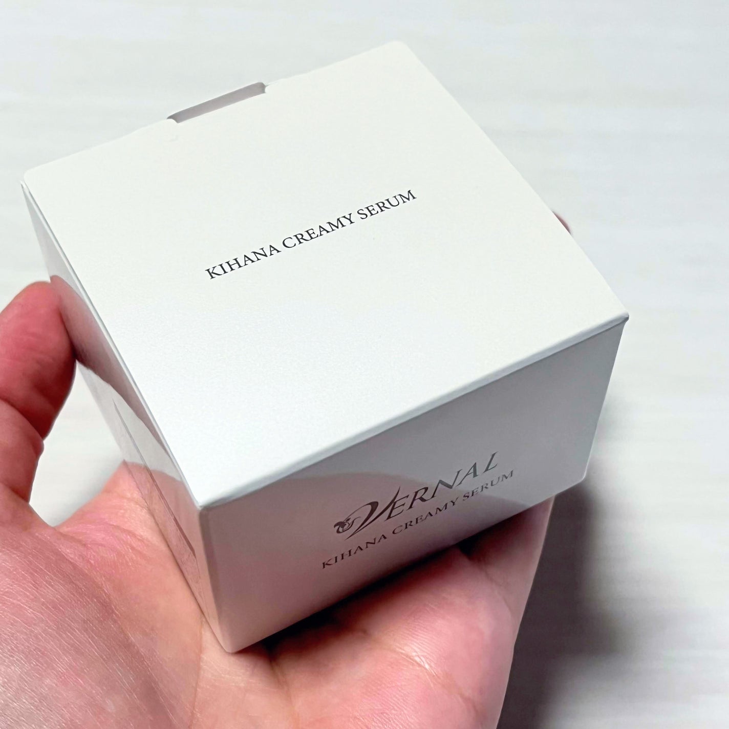 キハナクリーミーセラム/ヴァーナル/美容液を使ったクチコミ(9枚目)