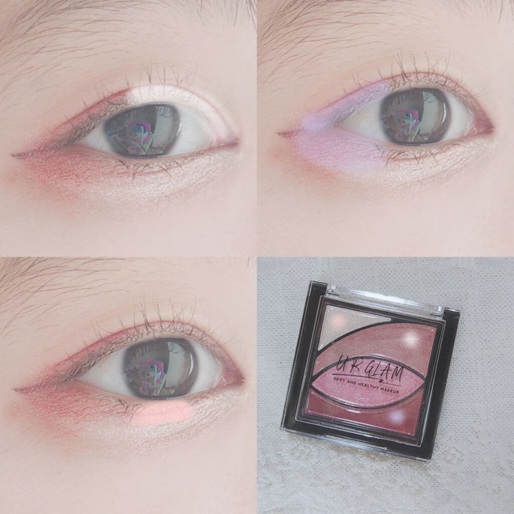 UR GLAM　VELVET EYE COLOR PALETTE/U R GLAM/アイシャドウパレットを使ったクチコミ（2枚目）