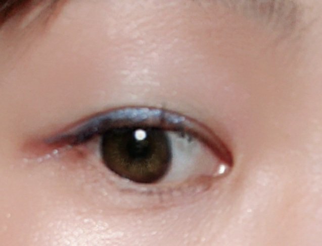 オペラ アイカラーペンシル 101 スターリーブルー（限定色）/OPERA/ペンシルアイライナーを使ったクチコミ（3枚目）